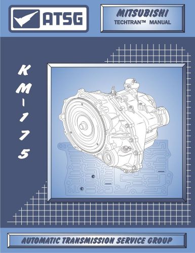 Mitsubishi f4a22 atsg rebuild manual km175 transmission transaxle overhaul book