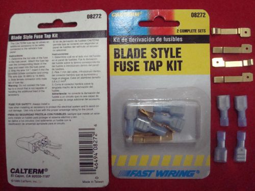 Fuse panel holder tap kit blade style wire connectors&amp;terminals for adding accs