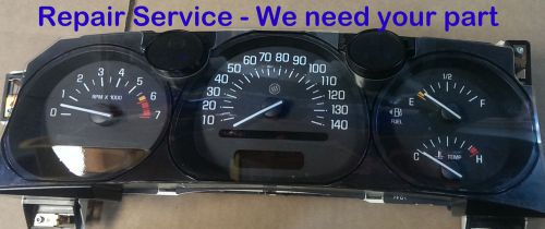 Repair rebuild service 2005 buick lesabre gauge cluster instrument speedometer
