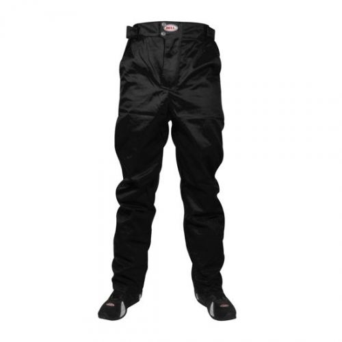 Bell pro drive ii single layer racing suit pants sfi 3.2a/1, black, large