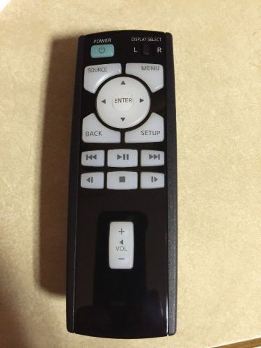 2013 2014 2015 genuine infiniti nissan rear entertainment dvd remote