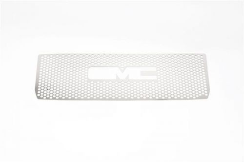 Polished stainless steel punch grille overlay for 2014-15 gmc sierra ld by putco