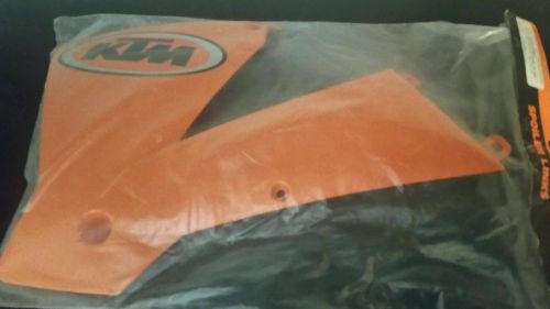 Orange plastic spoiler link l/s for ktm sx `01-`04