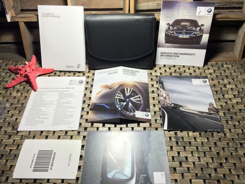 2015 2014 bmw i8 owners manual &#034;extremely rare&#034; ((buy oem)) new