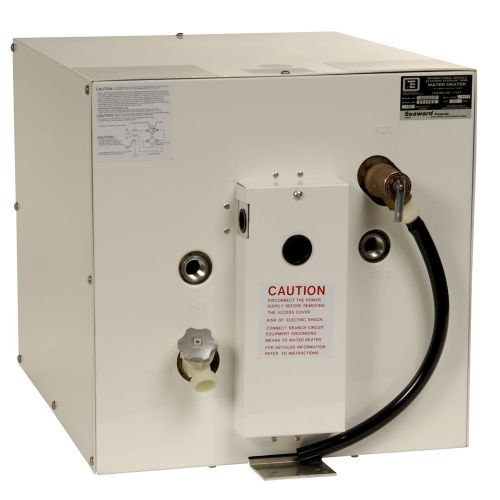 Whale seaward 11 gallon hot water heater w/rear heat exchanger white epoxy s1100