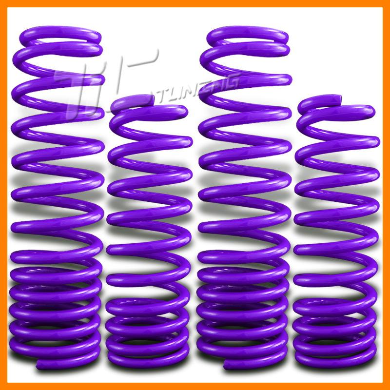 Jdm 92-01 honda predlue bb4 purple suspension lowering spring springs 96 97 98