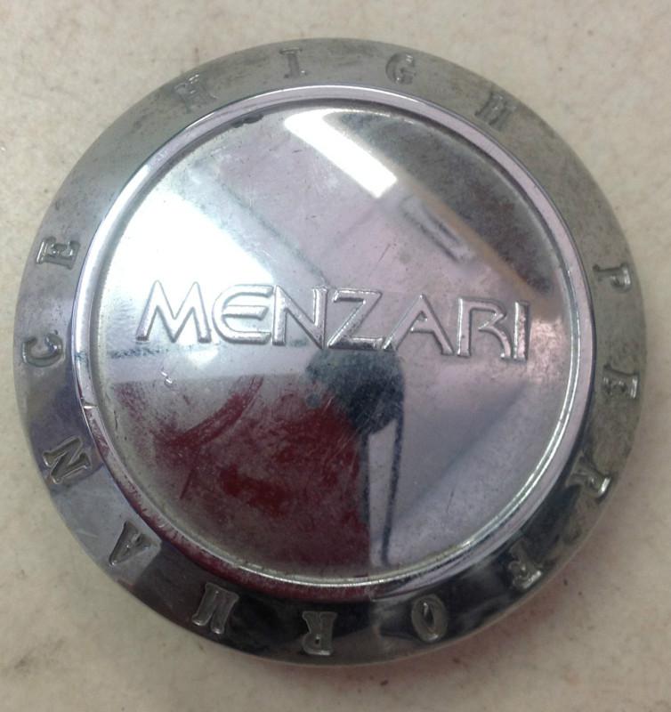 Menzari aftermarket wheel center cap chrome lg0807-21 2.25" diameter