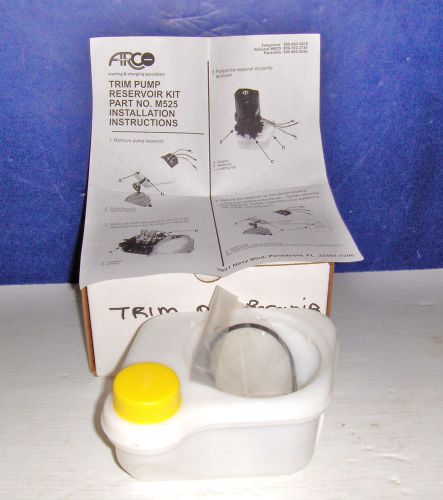 New arco trim pump plastic reservoir kit pn m525 installation instructions