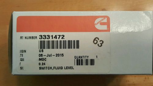 Cummins fluid level switch 3331472