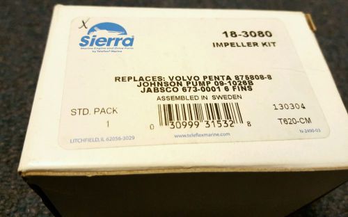 Volvo penta impeller kit 875808-8 by sierra 18-3080 **new in box**
