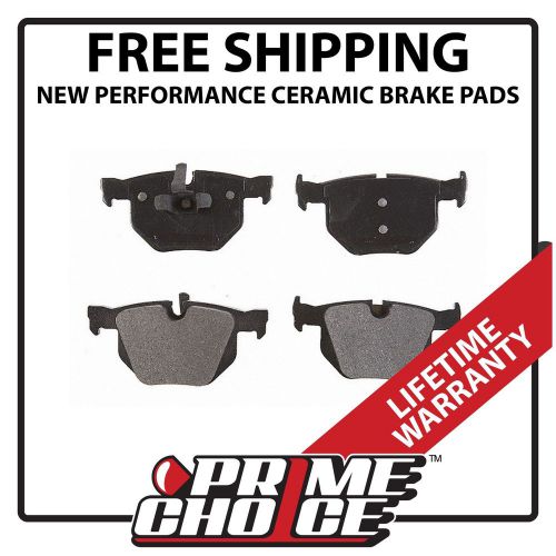 Performance rear brake pads for a bmw 330i 330xi 335d x1 with lifetime warranty