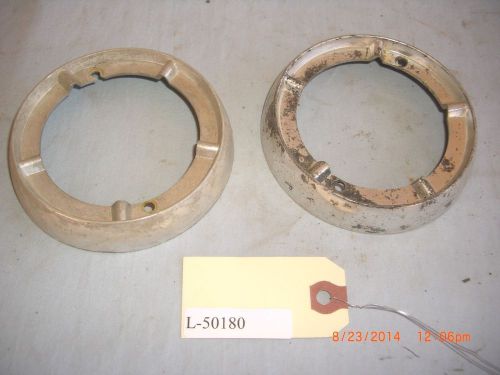 1967-1970 ford  mustang and 1960-1964 galaxie dome light bezels (l50180)