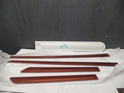 New mitsubishi outlander side molding door protector kit copper 07-15 mz314656ex
