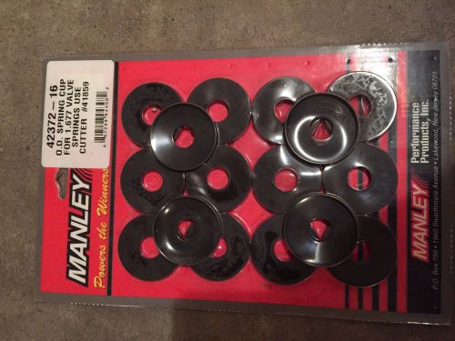 Manley outside valve spring locator 1.740 in od 0.570 in id 16 pc p/n 42372-16