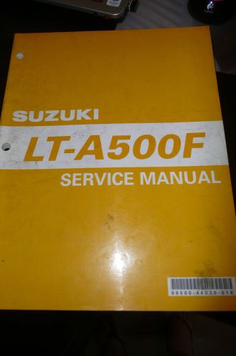 2000  suzuki lt-a500f lta500f owner&#039;s shop service repair manual oem