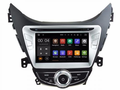 8&#034; android 5.1 car dvd player radio gps for hyundai elantra avante i35 2011-2013