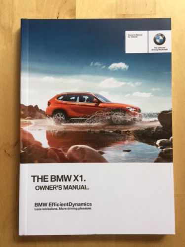 New bmw x1 28i x-drive english owner&#039;s manual 2012-15