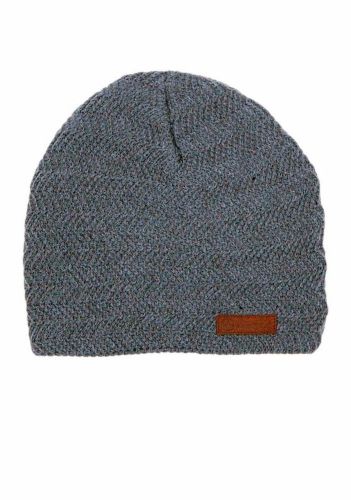 Oem genuine mercedes benz acrylic knit beanie with suede label