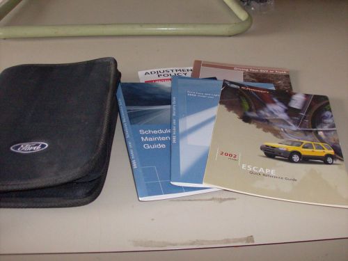 2002 ford escape owners manual