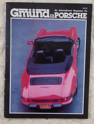 1983  porsche gmund magazine issue #12