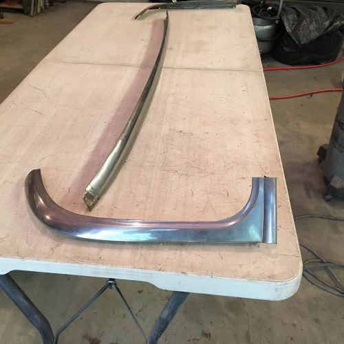 1957 chevrolet convertible winshield moldings