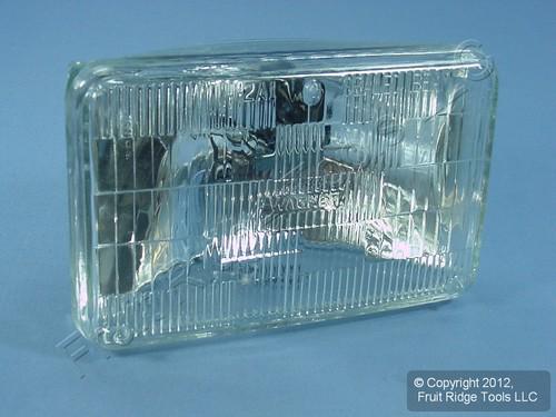 New philips wagner 4652 sealed incandescent headlight lamp glass housed