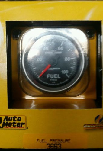 Autometer electric fuel pressure gauge #3663