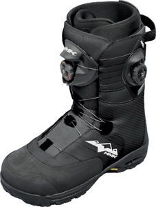Hmk team focus mens&#039;s black snowmobile boot seven adult sizes