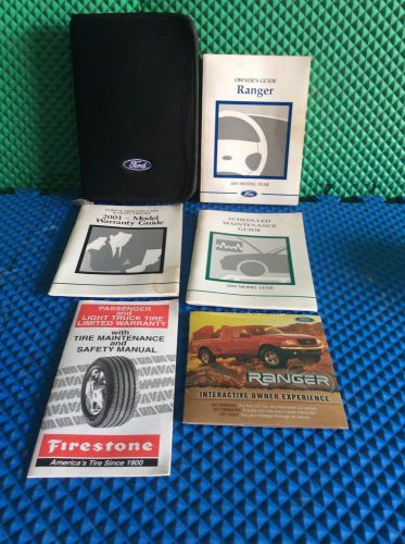 2001 ford ranger pickup truck owners guide set used