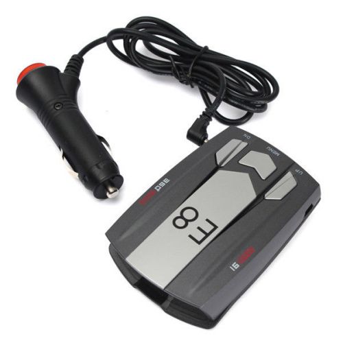 Full band scanning voice anti-police led gps e8 radar detector x k ka ct la