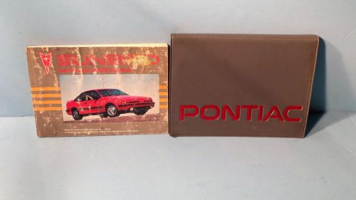 90 1990 pontiac sunbird owners manual