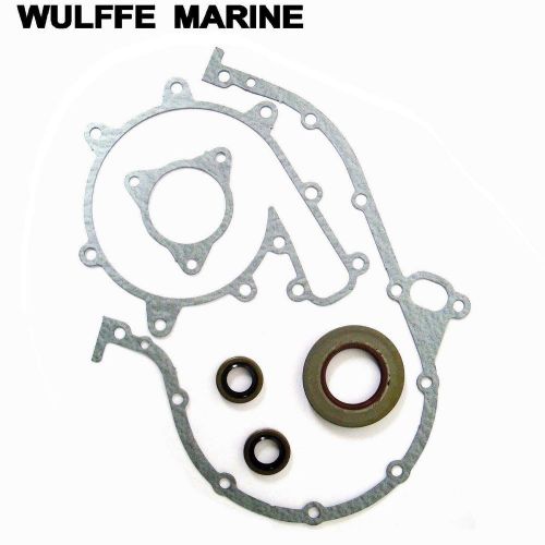 Water pump timing cover seal kit for mercruiser 165 170 190 470 488 3.7l 3.7lx