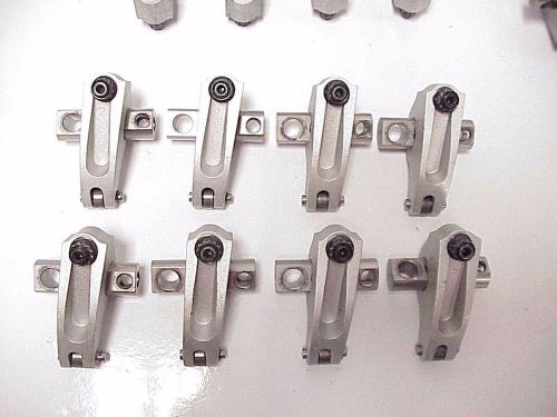 8 jesel y2k shaft roller rockers arms &amp; adjusters da5r 2.00 ratio nascar