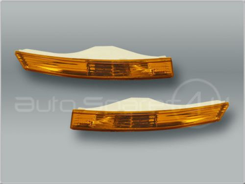 Tyc amber bumper turn signal lights side markers pair 2006-2009 vw passat