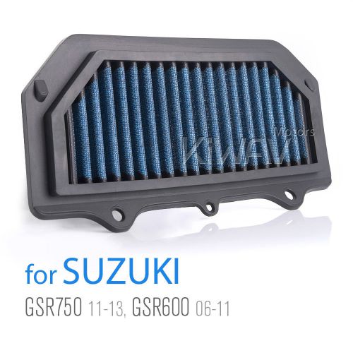 Reusable air filter cotton gauze oem#1378014j00 for suzuki gsxr600 11-14