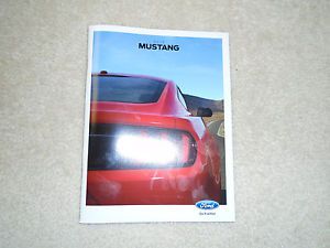 2015 ford mustang dealer sales  brochure