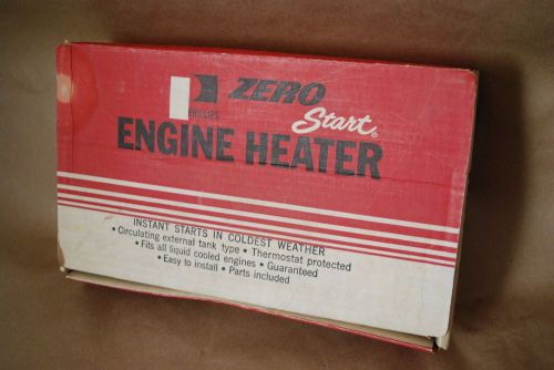 Vintage zerostart model 2500 engine block heater for cars trucks tractors
