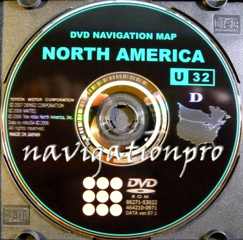 2008 version lexus es gs rx gx is 2007-2009 navigation dvd u32d generation 5