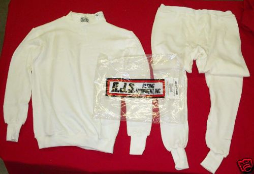 New rjs nomex underwear set sfi 3.3 top &amp; bottom 20203 - size medium