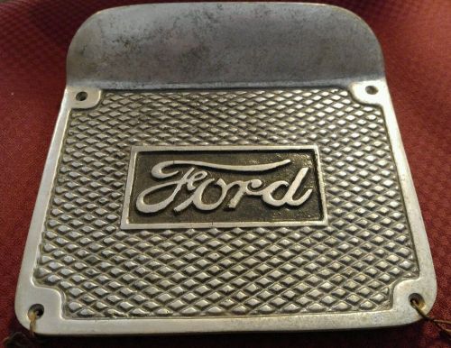 Ford model t running board step plates