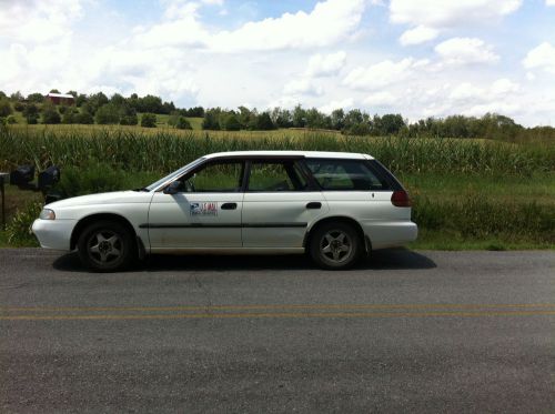 Factory right-hand drive subaru legacy mail car