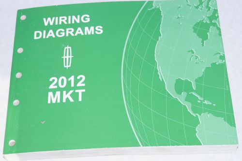 2012 lincoln mkt factory wiring diagrams service manual oem book  40008