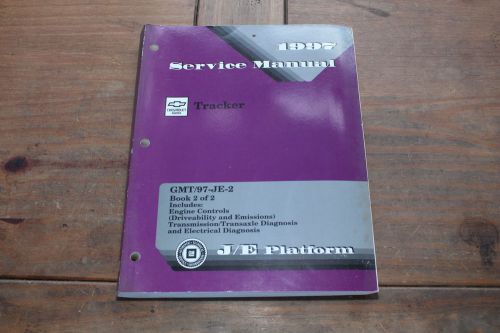 Geo tracker engine controls trans electrical diag 1997 chevy shop service manual