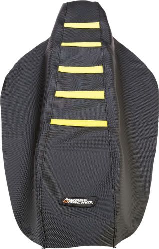 Moose racing ribbed seat cover yellow 0821-1808