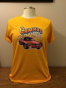 True vintage camaro t-shirt 70&#039;s shirt muscle car 1979