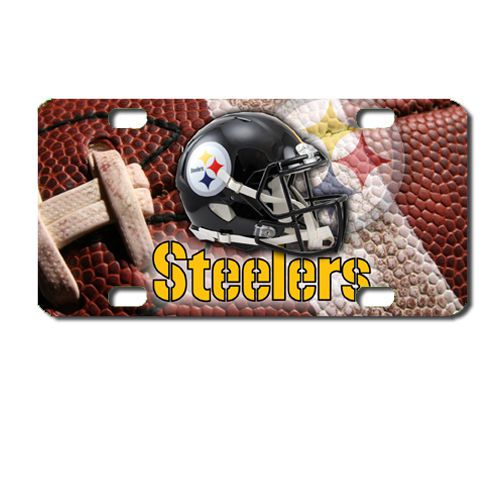 Pittsburgh steelers football mini license plate / mnlicplate924