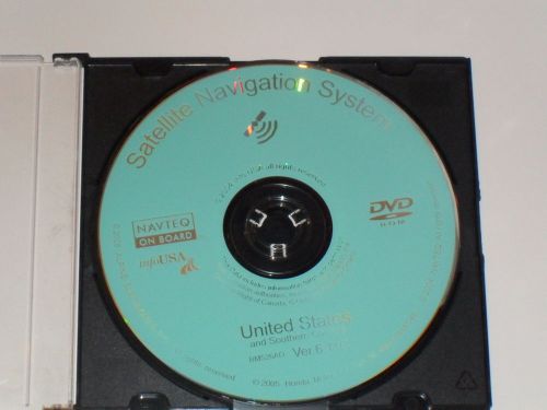 Honda acura navigation cd dvd disc 6.11c navagation disk oem map disk gps