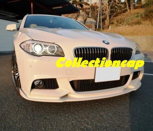 Bmw f10 m-tech m-tech unpained color front lip spoiler produce in taiwan