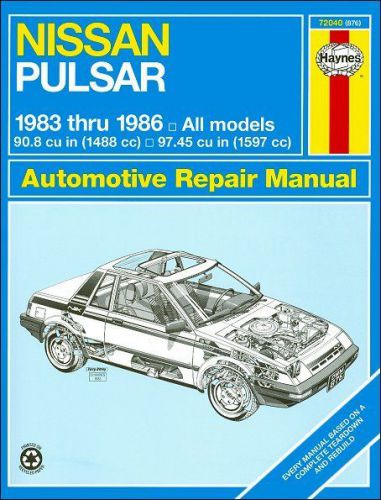Nissan pulsar repair manual 1983-1986