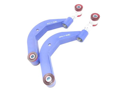 Rear adjustable arms for vw golf mk7 and audi a3 (8v) blue polyuretane 75sha